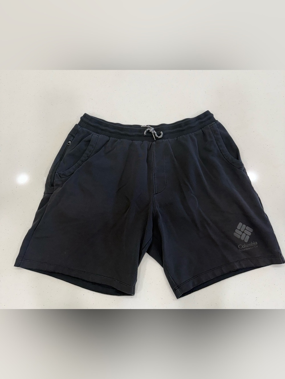 Columbia Men's Black Drawstring Performance Shorts